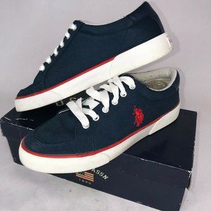 US Polo Assn. Canvas Sneakers Lace Up Shoes